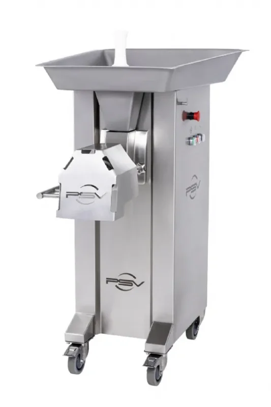 Hachoir a viande professionnel double coupe triphasé - 900 kg/h Pas Cher