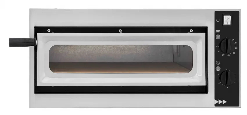 Four à pizza électrique compact avec 1 chambre pour 1 pizza 32 cm et 1 porte vitrée Expédition Rapide
