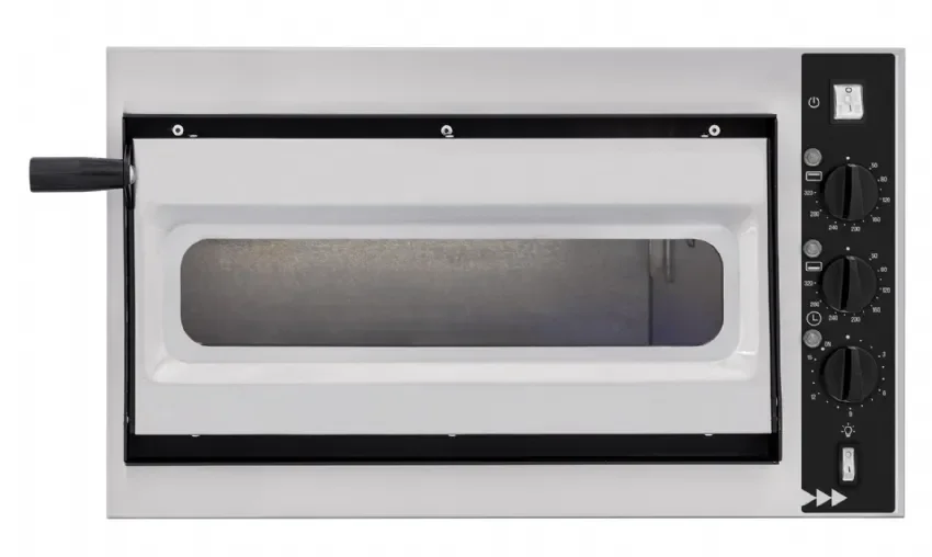 Four électrique compact pizzas ou pâtisserie 1 chambre 1 pizza 32 cm porte vitrée 2 thermostats Dernière Chance