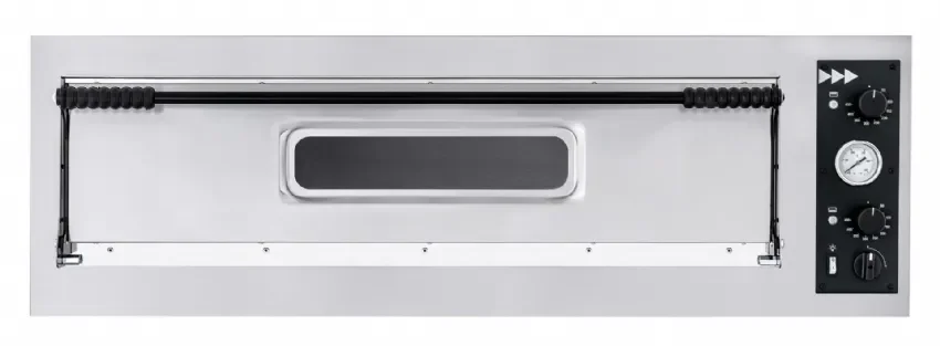 Four à pizza électrique professionnel 1 chambre 6 pizzas 32 cm 2 thermostats Quantité Limitée
