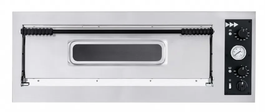 Four à pizza électrique professionnel large 1 chambre 2 pizzas 35 cm 2 thermostats Expédié Aujourd’hui