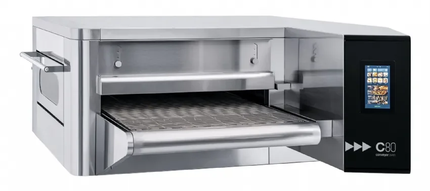 Four convoyeur à pizza électrique 1 chambre 120 pizzas 32 cm Paiement Sécurisé