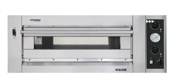 Authentique Four à pizza professionnel électrique 1 chambre 4 pizzas 35 cm