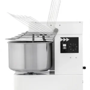 Vente Flash Pétrin à spirale professionnel triphasé inox à 2 vitesses 32 litres
