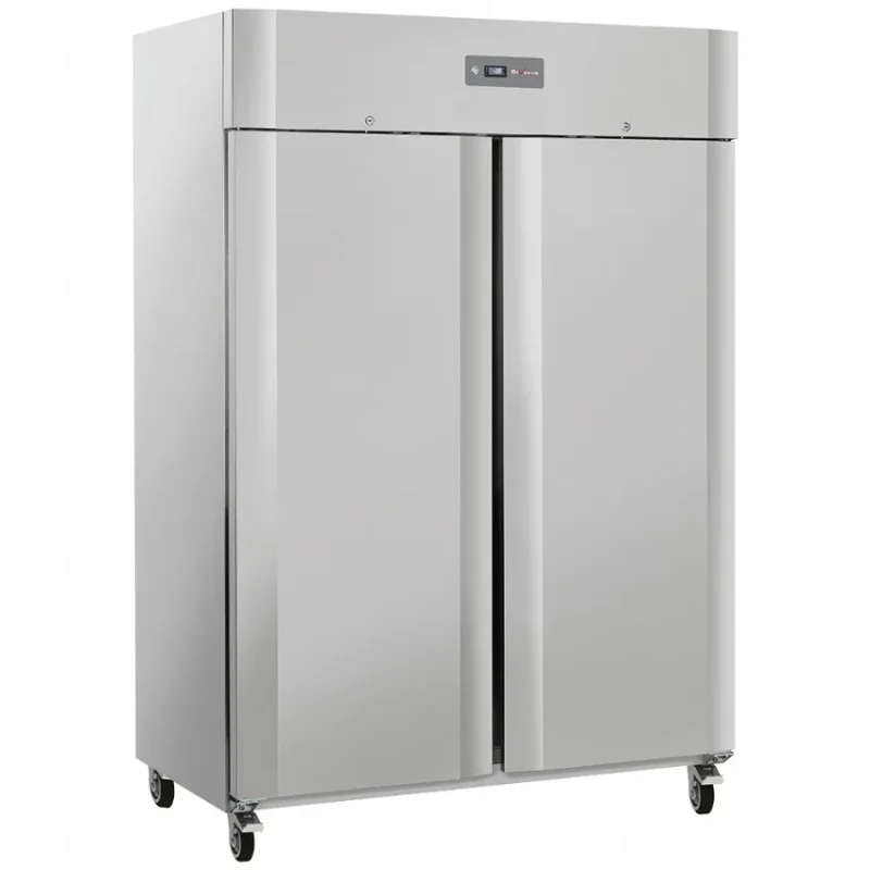 Réfrigérateur blanc 2 portes gn 2/1 sur roulettes s 1200 litres Acheter En Ligne