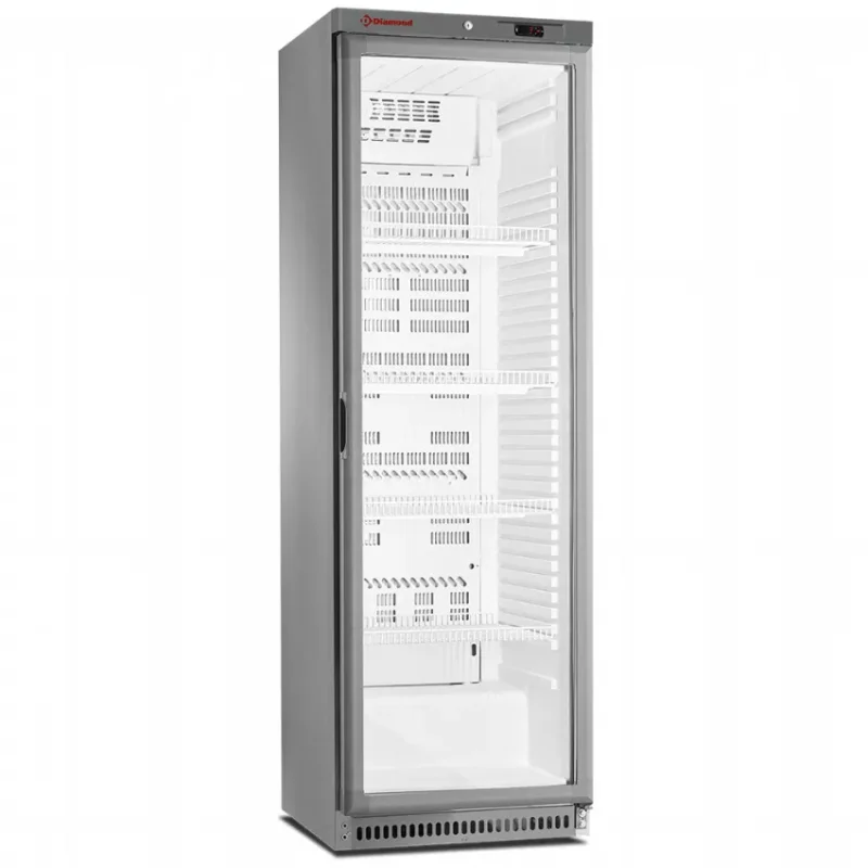 Petit Prix Armoire réfrigérée professionnelle inox 400 litres 1 porte vitrée