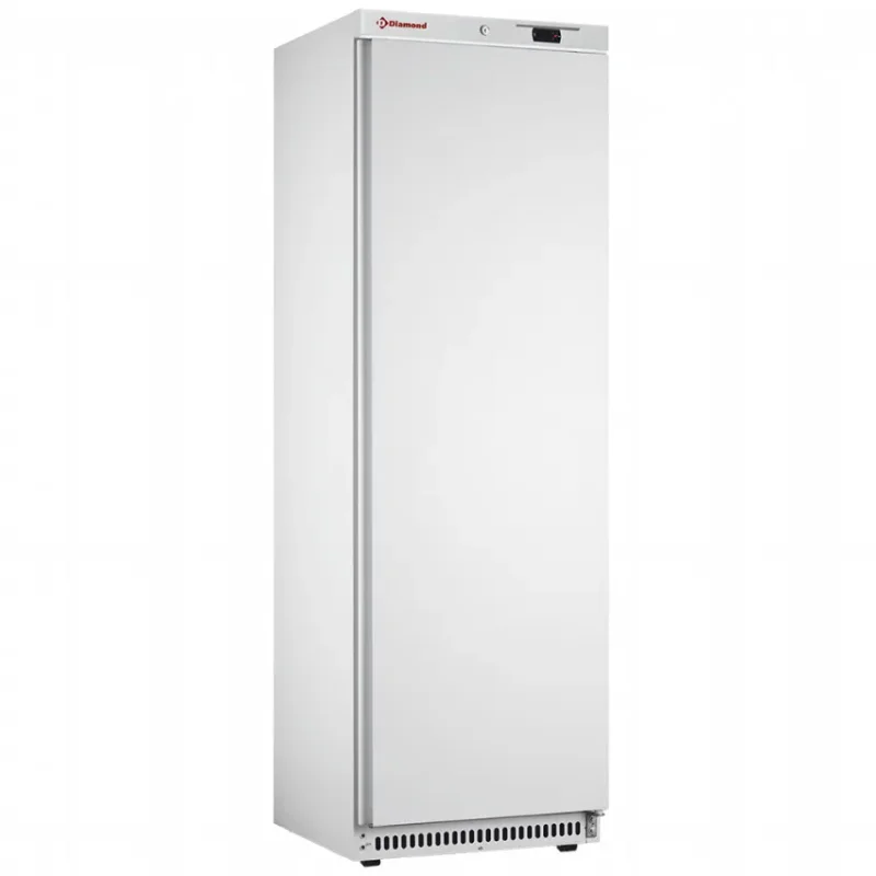 Réfrigérateur professionnel blanc ventilé de 400 litres à 1 porte battante Offre Limitée