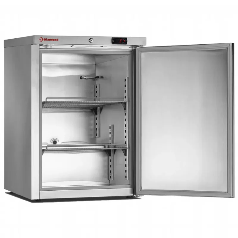 Solde Congélateur inox 1 porte pleine réversible 150 litres
