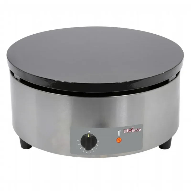 Crêpière professionnelle électrique haut rendement 400 mm 60 pièces/h Super Prix
