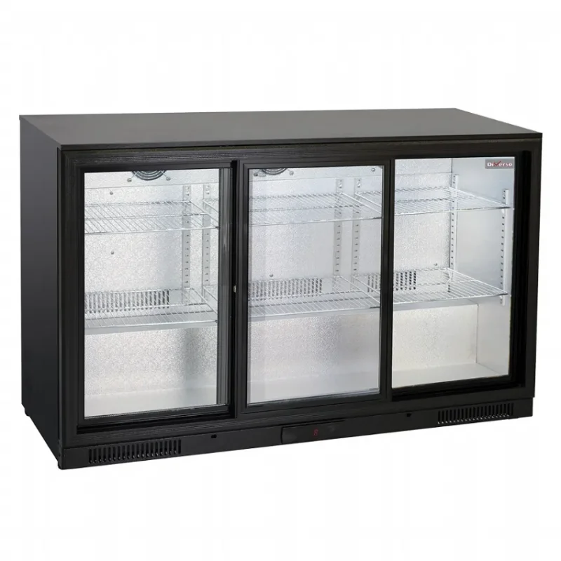 Refroidisseur de bouteilles avec 3 portes vitrées coulissantes - 302 litres Offre Spéciale