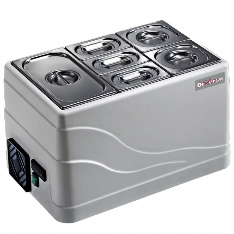 Saladette réfrigérée +2/+10 °c inox à poser gn 1/1 h150 mm Réduction