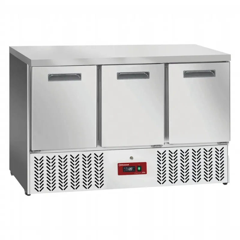 Table de congélation inox avec 3 portes gn 1/1 Achat Immédiat
