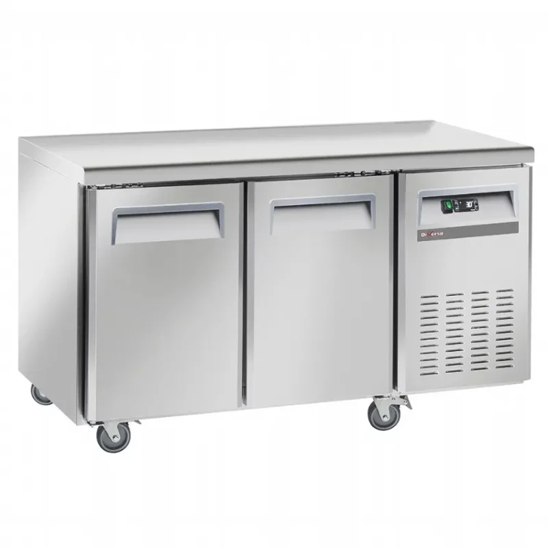 Table de congélation mobile inox avec 2 portes gn 1/1 Paiement Sécurisé