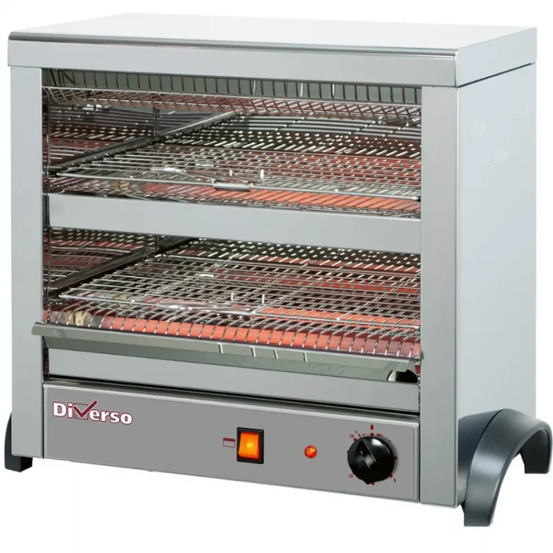 Commander Maintenant Toaster salamandre professionnelle 6 pinces e résistances au quartz