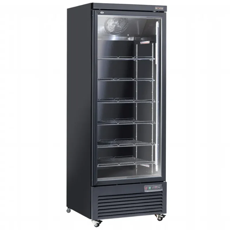 Acheter Direct Armoire réfrigérée noire avec 1 porte 615 litres