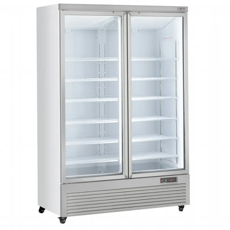 Prix Choc Armoire réfrigérée blanche avec 2 portes 1085 litres