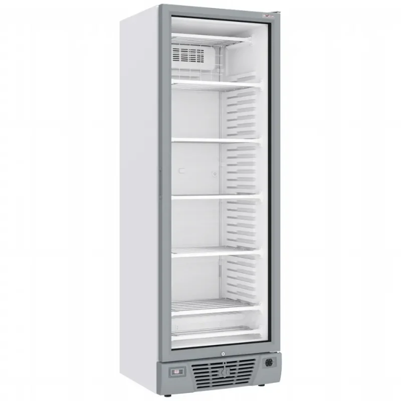 Vitrine réfrigérée négative murale blanche avec 5 niveaux fixes 382 litres Achat Immédiat