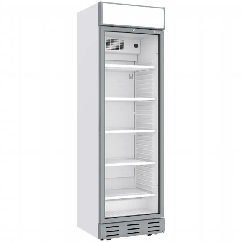 Vitrine réfrigérée positive murale blanche 1 porte battante - 382 litres Retour Gratuit