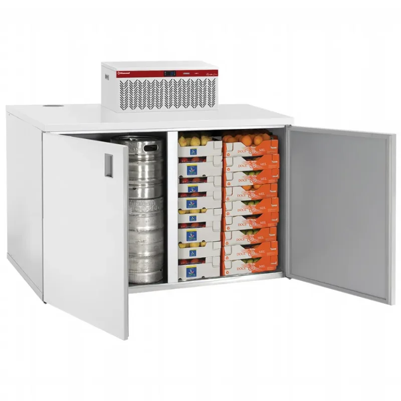 Ensemble coffre stockage avec groupe frigorifique +2/+8 °c Meilleure Vente