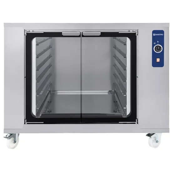 Armoire de fermentation inox mobile pour fours aif0081 aif0084 aif0085 avec 12 niveaux 600x400 mm Dernière Chance