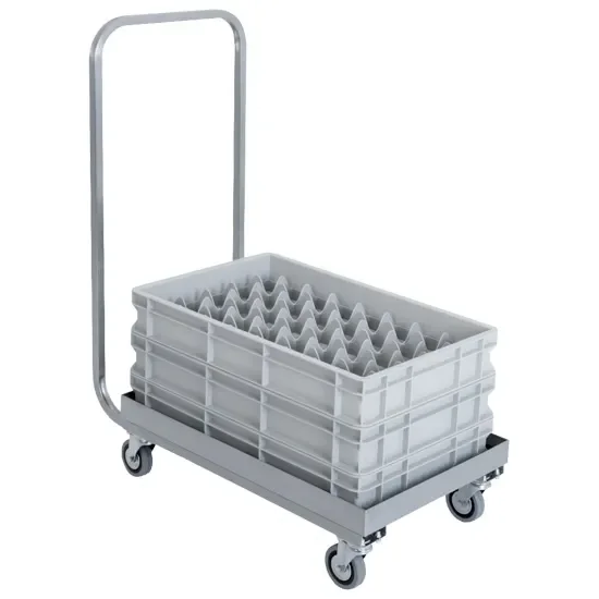 Chariot transport paniers lave-vaisselle avec poignée 600x400 mm Affaire À Saisir