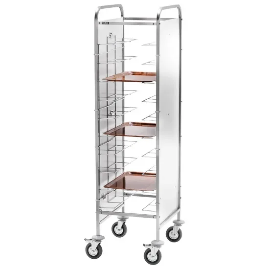 Acheter En Ligne Chariot pour plaques gn avec panneaux latéraux 550 x 620 x 1750 mm