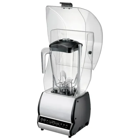Produit De Marque Blender de bar avec bol 2 l et vitesse variable avec cloche insonorisante