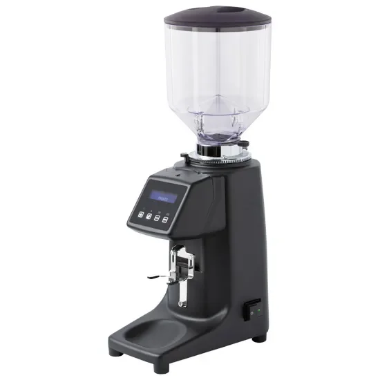 Vente Directe Moulin à café touch screen noir avec récipient de 1,2 kg