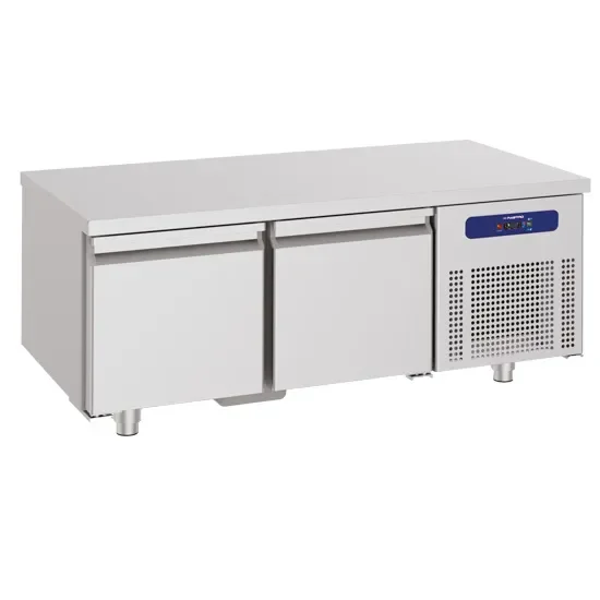 Soubassement réfrigéré inox 2 tiroirs gn 1/1 - température -2/+8°c Offre Du Jour