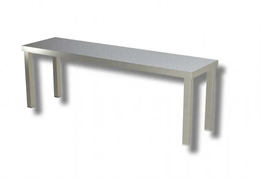 Table en acier inoxydable 430 pour le travail - 1200x350x400 mm Pas Cher