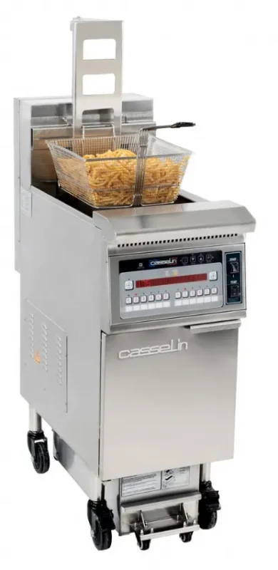 Dernière Chance Friteuse électrique avec relevage automatique et filtration 22 l puissance 17 kw