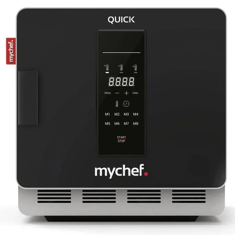 Four à cuisson électrique avec commandes digitale compact noir monophasé Expédition Rapide