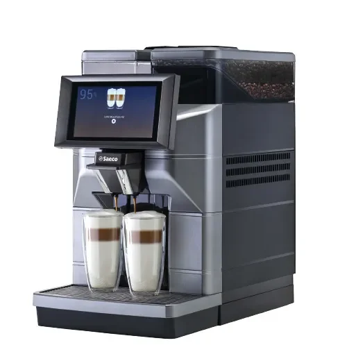 Machine à café professionelle mousseur integré 1.2kg avec écran tactile Remise