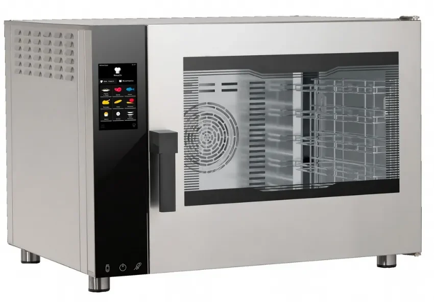 Prix Choc Four mixte gas écran tactile lcd 5 niveaux gn 1/1 600x400