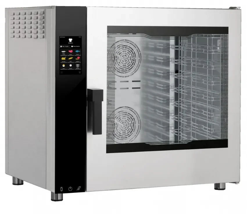 Remise Four mixte gas ècran tactile lcd 7 niveaux gn 1/1 600x400