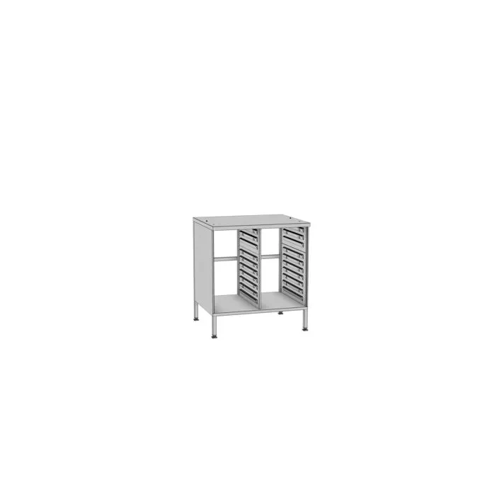 Soubassement boulanger ouvert avec rails version ultravent 860x703x945 Populaire