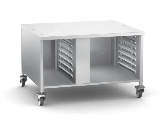 Meilleur Choix Soubassement avec rails et roulettes 1106x969x699 ouvert