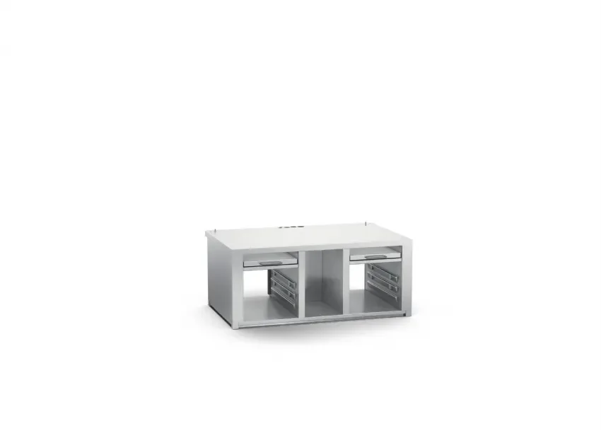 Soubassement pour installation sur socle avec cadre 1100x717x464mm Produit De Marque