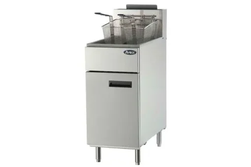 Friteuse sur coffre gaz bouteille ( gaz propane) haut rendement 21 kw Promotion Saisonnière