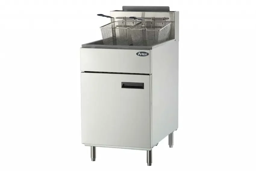 Offre Limitée Friteuse sur coffre gaz bouteille (propane) haut rendement 35 kw