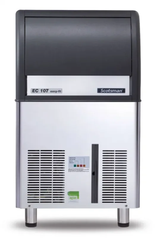 Machine à glaçons pro 53 kg/24h forme gourmets avec réserve 23 kg avec pompe de relevage Marque