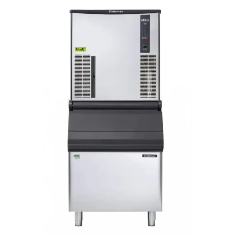 Acheter En Ligne Machine à glaçons pro 165 kg/24h forme gourmets avec stockage 181 kg