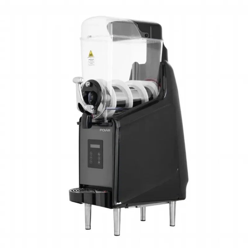 Retour Gratuit Machine à granité professionnelle noire 1x 12l - 610x280x940 mm