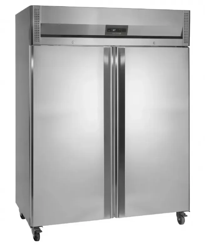 Paiement Sécurisé Congélateur vertical inox avec 2 portes gn2/1 - 954 litres