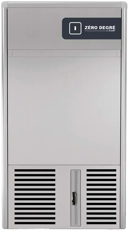 Machine à glaçons pro 23 kg/24h forme creux avec réserve 7kg Meilleur Prix