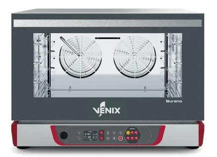 Achat Immédiat Four à convection 2 vitesses 4 niveaux 600x400 mm - gn 1/1 gamme burano