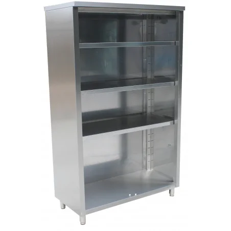 Armoire haute inox ouverte - Longueur 1200mm BERTRAND - AHO/125 Prix Promo