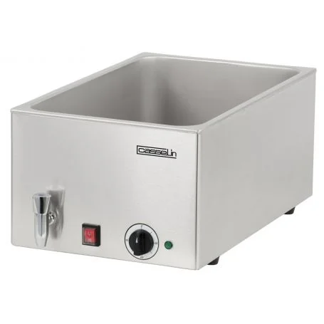 Bain-marie électrique GN1/1 avec vidange CASSELIN Commande En Gros