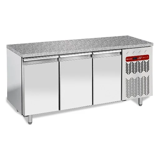 Tour patisserie positif600x400 3 portes avec granit DIAMOND - TP3N/HG-R2 Bon Marché