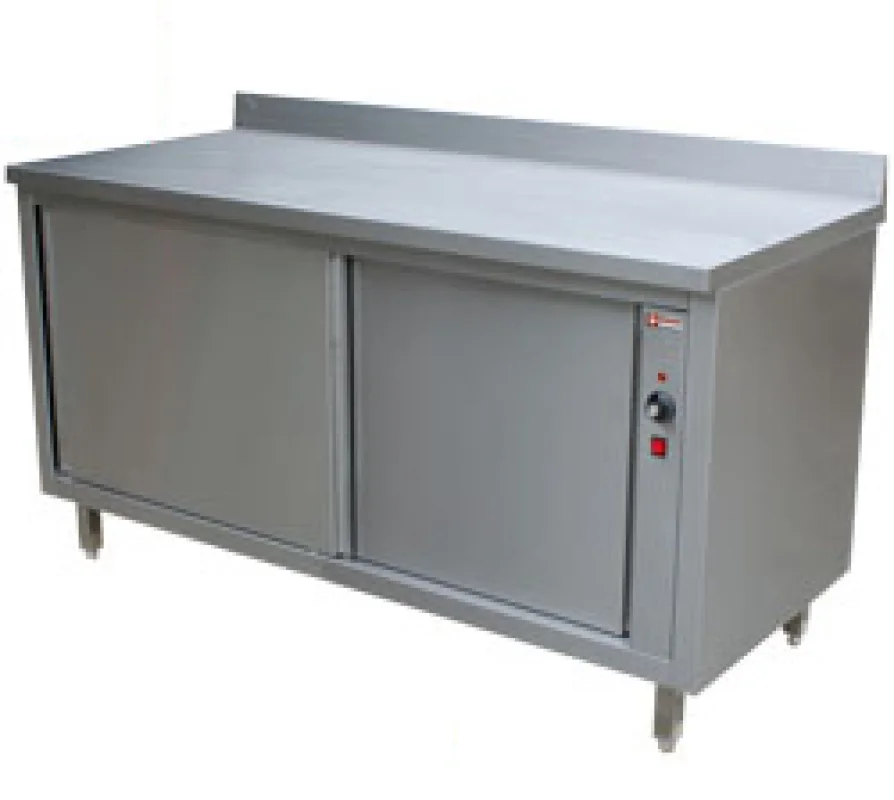 Affaire À Saisir Meuble chauffant inox 1400x700mm DIAMOND - TE147A/B